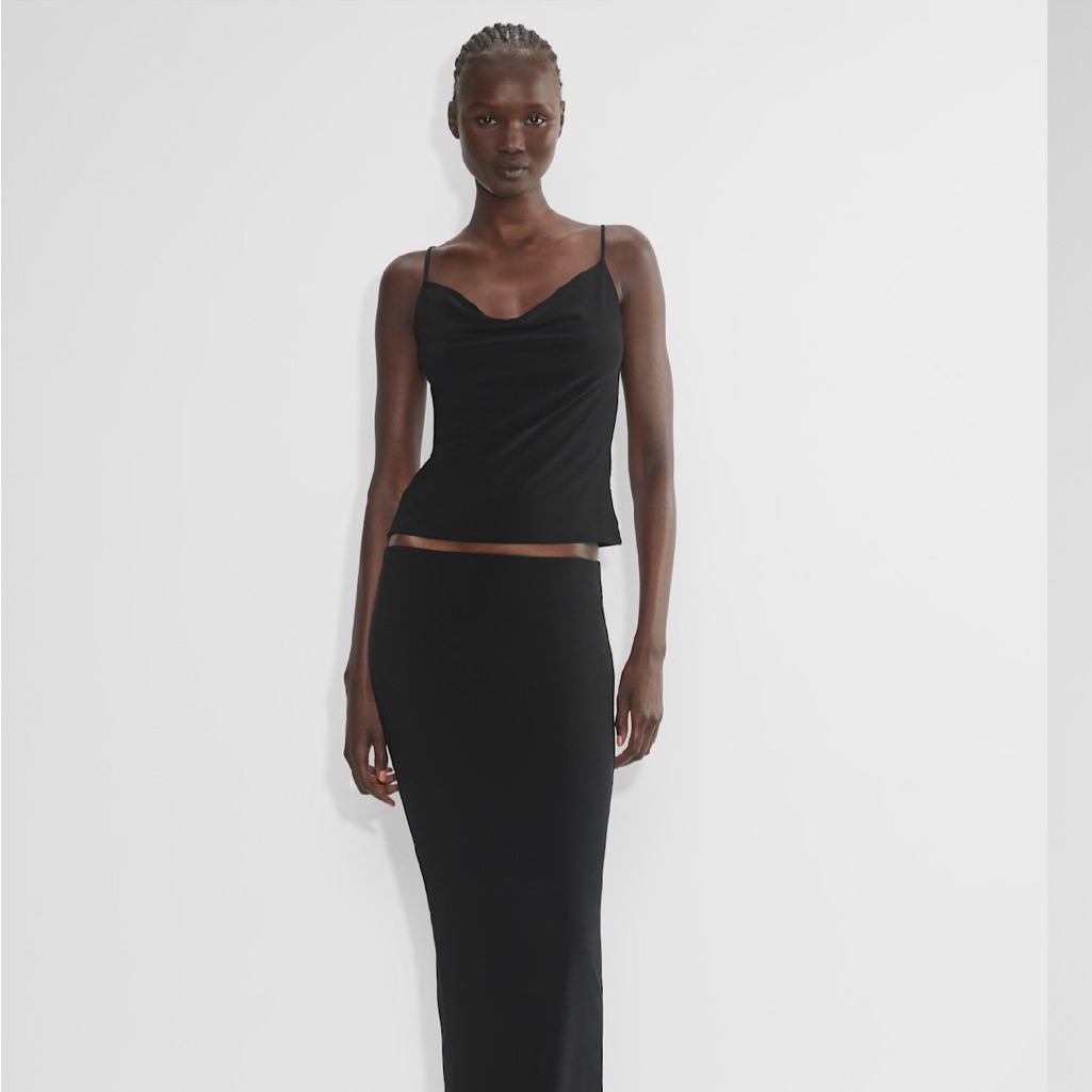 Aritzia Keepsake Top, Black, Nwt